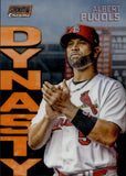 2022 Albert Pujols Topps Stadium Club Chrome DYNASTY ORANGE REFRACTOR 20/25 #6A St. Louis Cardinals