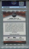 2022 Bobby Witt Jr. Topps Tribute LAUGUE INAUGURATION ROOKIE AUTO 60/99 AUTOGRAPH PSA 9/10 #LIA-BWJ Kansas City Royals 8898