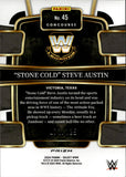 2024 "Stone Cold" Steve Austin Panini Select WWE CONCOURSE WHITE PRIZM 071/125 #45 WWE HOF