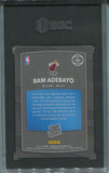 2017-18 Bam Adebayo Donruss Optic RATED ROOKIE RC SGC 9.5 #187 Miami Heat 2052