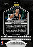2023-24 Victor Wembanyama Panini Mosaic BLUE REACTIVE ROOKIE San Antonio Spurs #238