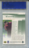 2001 Tiger Woods Upper Deck Golf ROOKIE RC PSA 10 #1 PGA 0113