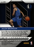 2018-19 Jalen Brunson Panini Prizm ROOKIE RC #250 Dallas Mavericks 6