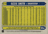 2022 Ozzie Smith Topps Serries 1 BLACK 1987 DESIGN 007/299 #T87-95 St. Louis Cardinals HOF