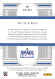 2024 Solo Sikoa Relic Auto Autograph Panini National Treasures WWE Signature Materials 10/49 #SM-SLS Friday Night Smackdown