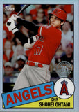 2020 Shohei Ohtani Topps Chrome 1985 DESIGN #85TC-7 Anaheim Angels 1