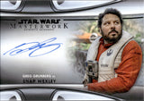 2021 Greg Grunberg as Snap Wexley Autograph Topps Star Wars Masterwork #MWA-GG AUTO