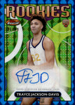 2023-24 Trayce Jackson-Davis Topps Finest ROOKIE AUTOGRAPH BLUE GEOMETRIC AUTO 96/99 Golden State Warriors #RFA-TJD