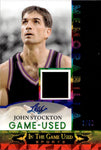 2024 John Stockton Leaf In the Game Used GAME USED MEMORABILIA JERSEY 1/50 Utah Jazz #GUM-29