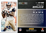 2024 Isaac Bruce Panini Encore PACIFIC ATOMIC JERSEY GOLD PATCH 9/10 St. Louis Rams #AJ-IBE