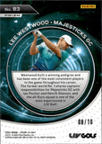 2024 Lee Westwood Panini Prizm CAPTAINS GOLD 8/10 Majesticks GC #83