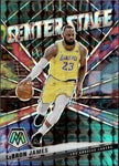 2020-21 LeBron James Panini Mosaic CENTER STAGE #16 Los Angeles Lakers