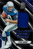 2019 Steve Largent Panini Spectra PILLARS OF THE GAME MATERIALS 120/199 Seattle Seahawks #PG-17
