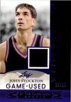 2024 John Stockton Leaf In the Game Used GAME USED MEMORABILIA JERSEY NUMBER 12/12 Utah Jazz #GUM-29