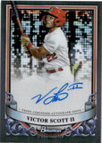 2024 Victor Scott II Bowman Sterling ROOKIE AUTO AUTOGRAPH #PA-VS St. Louis Cardinals