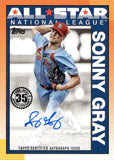 2025 Sonny Gray Topps 1990 DESIGN ALL-STAR AUTO AUTOGRAPH #90AS-SGR St. Louis Cardinals
