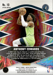 2020-21 Anthony Edwards Panini Mosaic INTRODUCTIONS ROOKIE RC #10 Minnesota Timberwolves