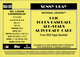 2025 Sonny Gray Topps 1990 DESIGN ALL-STAR AUTO AUTOGRAPH #90AS-SGR St. Louis Cardinals