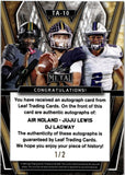 2024 Air Noland JuJu Lewis DJ Lagway Leaf Metal TRIPLE AUTO 1/2 Gators Buffalo #TA-10