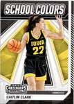 2024 Caitlin Clark Panini Caitlin Clark Collection Contenders SCHOOL COLORS Indiana Fever #SC1