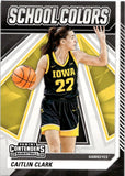 2024 Caitlin Clark Panini Caitlin Clark Collection Contenders SCHOOL COLORS Indiana Fever #SC1