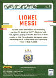 2024-25 Lionel Messi Panini Donruss Soccer #1 SILVER ARGENTINA