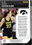 2024 Caitlin Clark Panini Caitlin Clark Collection Contenders SCHOOL COLORS Indiana Fever #SC1