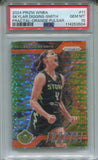 2024 Skylar Diggins-Smith Panini WNBA Prizm FRACTAL ORANGE PULSAR 35/75 PSA 10 #11 SEATTLE STORM 3504
