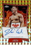 2025 Julius Creed Topps Chrome GOLD GEOMETRIC AUTO 41/50 #RBA-JLS