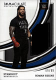 2022 Roman Reigns Panini Immaculate WWE STANDOUT SHIRT 09/99 RELIC #SM-RRN Friday Night Smackdown