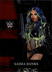 2022 Sasha Banks Panini Select WWE SELECTIVE SWATCHES SHIRT RELIC #SW-SBK Friday Night Smackdown