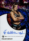 2025 Fallon Henley Topps Universe WWE BLUE AUTO 061/199 AUTOGRAPH #UNA-FHE NXT