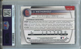 2025 JJ Wetherholt Bowman Chrome 1ST BOWMAN SPECKLE REFRACTOR AUTO 178/299 AUTOGRAPH PSA 9 #CPA-JW St. Louis Cardinals 3274