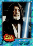 2022 Obi Wan Kenobi Topps Chrome Star Wars Sapphire Edition BEN WITH THE LIGHTSABER #99 2