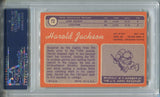 1970 Harold Jackson Topps PSA/DNA AUTHENTIC ROOKIE AUTO AUTOGRAPH RC #72 Philadelphia Eagles 8392