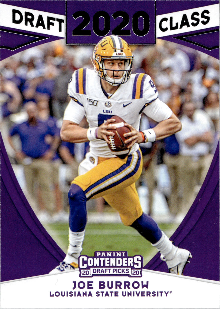 JOE BURROW 2020 Panini Contenders Draft Picks Draft Class #1 Rookie Card RC  Football LSU Tigers Cincinnati Bengals at 's Sports Collectibles Store