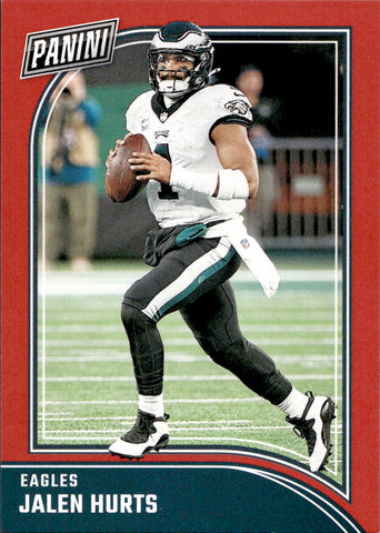 2024 Jalen Hurts Panini Black Friday RED BORDER 065/125 #FB7 Philadelphia  Eagles