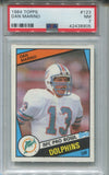1984 Dan Marino Topps ROOKIE RC PSA 7 #123 Miami Dolphins HOF 8905