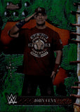 2025 John Cena Topps Chrome WWE x Cactus Jack GREEN REFRACTOR 78/99 #1 WWE Legend