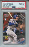 2017 Cody Bellinger Topps Now OFF-SEASON ROOKIE PSA 10 #OS-10 Los Angeles Dodgers 2551
