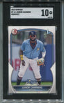 2023 Junior Campinero Bowman PROSPECT 1ST BOWMAN SGC 10 #BP-61 Tampa Bay Rays 9750