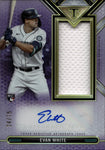 2021 Evan White Topps Triple Threads AMETHYST ROOKIE JUMBO JERSEY AUTO 24/75 AUTOGRAPH RELIC RC #ASJR-EW Seattle Mariners