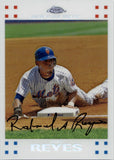 2007 Jose Reyes Topps Chrome WHITE REFRACTOR 148/660 #192 New York Mets