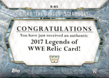 2017 Ricky "The Dragon" Steamboat Topps WWE LEGENDS OF THE WWE SHIRT 281/299 RELIC #R-RS WWE Legend