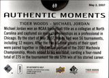 2014 Michael Jordan Tiger Woods Upper Deck SP Authentic AUTHENTIC MOMENTS #69 Bulls PGA