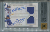 2020 Vladimir Guerrero Bo Bichette Topps Definitive DUAL JERSEY AUTO 17/35 AUTOGRAPH RELIC BGS 8.5/10 #DARGB Toronto Blue Jays 2237