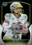2022 Bo Nix Bowman University Chrome ROOKIE AUTO AUTOGRAPH #61 Denver Broncos