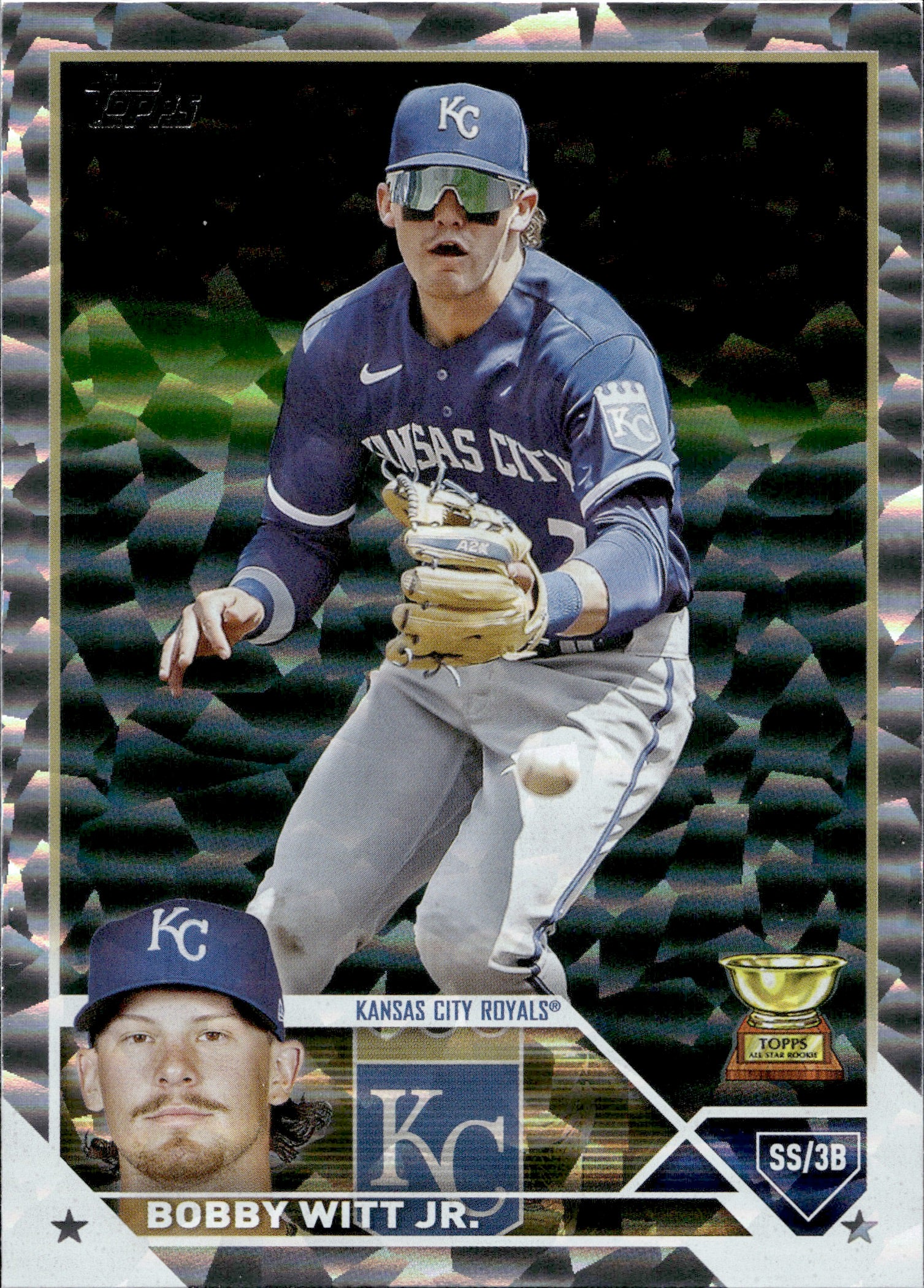 ORIGINAL Bobby Witt Jr. Kansas City Royals Bowman Chrome 