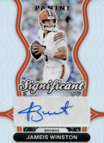 2024 Jameis Winston Panini Prizm SIGNIFICANT SIGNATURES AUTO AUTOGRAPH #SS-JWN Cleveland Browns