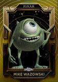 2025 Mike Wazowski Topps Disney Pixar Gold #21 Monsters, INC
